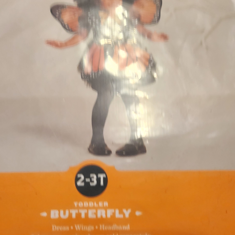 Butterfly Costume size 2T-3T - Picture 2 of 3